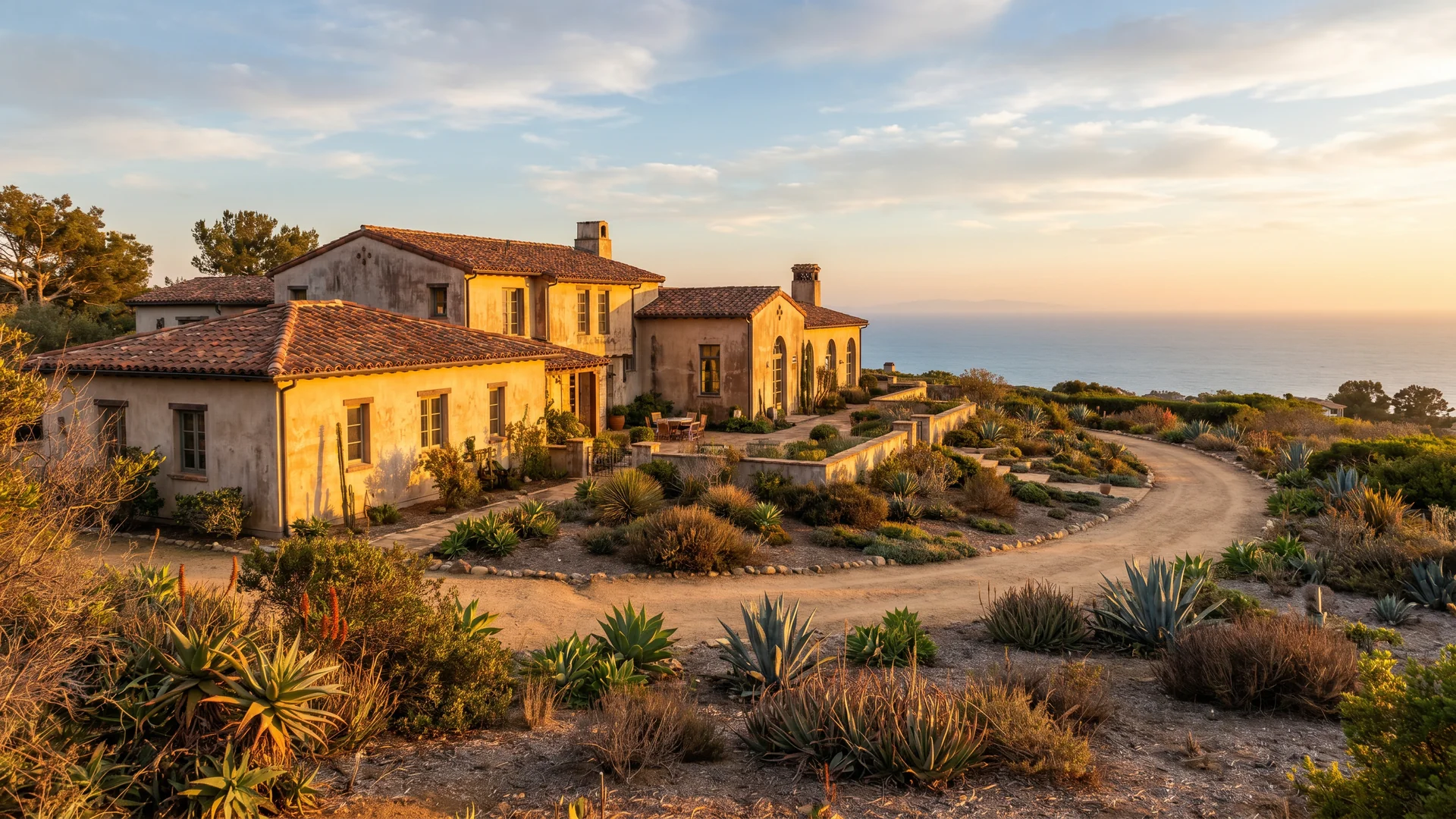 Home on the Palos Verdes Peninsula above the Pacific